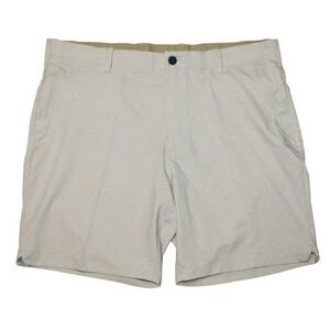Tommy Bahama Mens 40 Waist On Par 5 Pocket Shorts Stone Khaki Sands‎ NWT